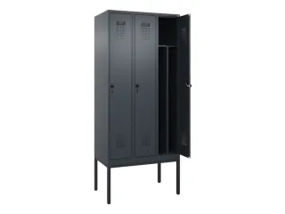 locker voor scheiding van kleding,HxBxD 2120x900x500mm,3vak - 1