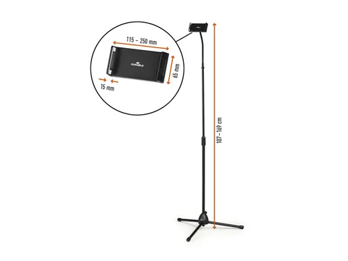 Tablethouder Durable Twist vloer