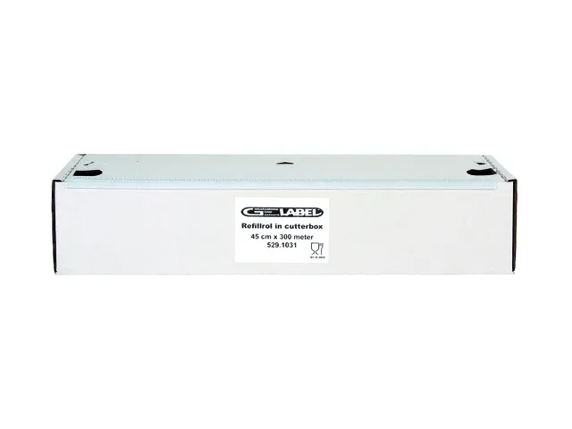 Vershoudfolie in cutterbox IEZZY 45cmx300m 1 rol