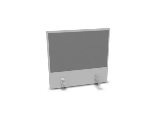 opzetpaneel bureau aanbouw achter MP-lichtgrijs BN8078-grijs 600mm