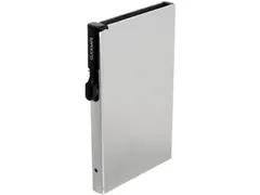 Porte-cartes Clicksafe RFID aluminium argent pour 6 cartes