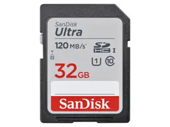Geheugenkaart Sandisk SDHC Ultra 32GB (Class 10/UHS-I/120MB/s)