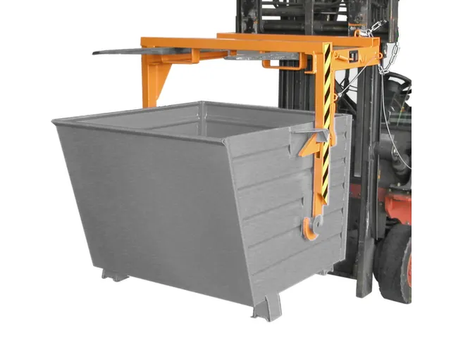 Traverse Voor Vorkheftrucks 0.55m³ Bxd 930x945mm 80kg Ral2000