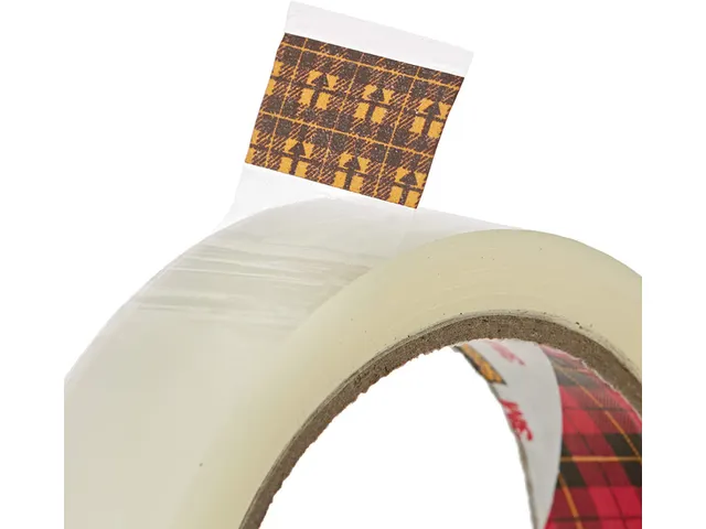 Plakband Scotch 508 25mmx66m transparant 6 rollen