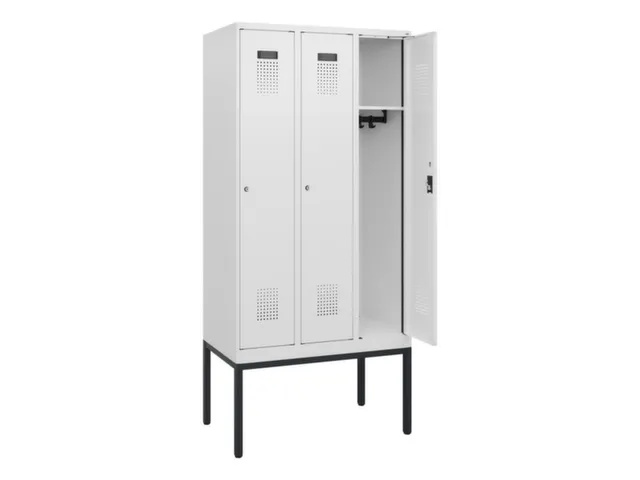 schoollocker,HxBxD 1950x900x500mm,3vak,vak B 300mm,cil.-slot