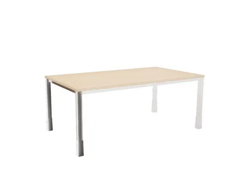 In hoogte verstelbaar bureau,HxBxD 720-840x1800x1000mm,NE-esdoorn