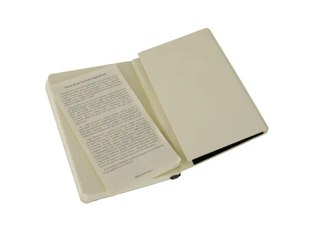 Notitieboek Moleskine pocket 90x140mm lijn soft cover zwart