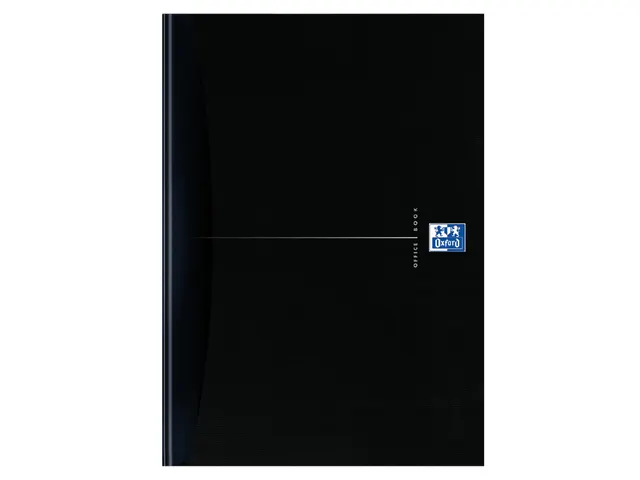 Livre relié Oxford Smart Black A4 ligné 96 feuilles