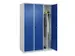locker voor scheiding van kleding,HxBxD 1850x1200x500mm,3vak