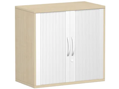 jaloeziedeurkast,HxBxD 798x800x425mm,1xhouten vloer,2 OH,romp esdoorn