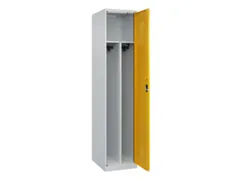 locker voor scheiding van kleding,HxBxD 1850x400x500mm,1vak