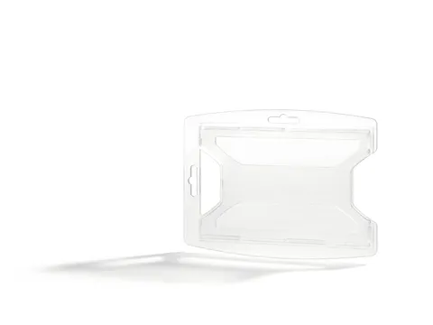 Kaarthouder reXycle Voor 1 Kaart Transparant 10 Stuks