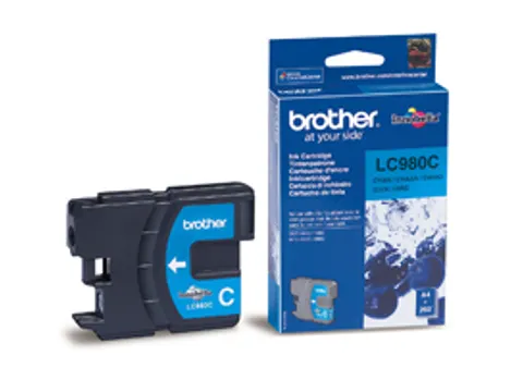 Brother LC980C, Cyaan, 5 stuk(s)