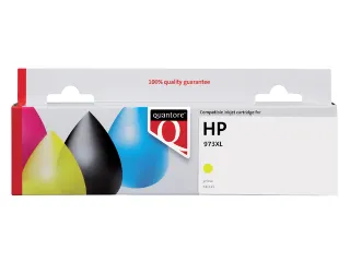 Inktcartridge Quantore alternatief tbv HP F6T83AE 973X geel - 1
