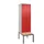 PBM-locker met bank,HxBxD 2120x600x815mm,2vak,vak B 300mm,cil.-slot