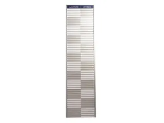 Menoor In-Uit bord 60 namen Aluminium Aanwezig/Afwezig Donkerblauw - 1