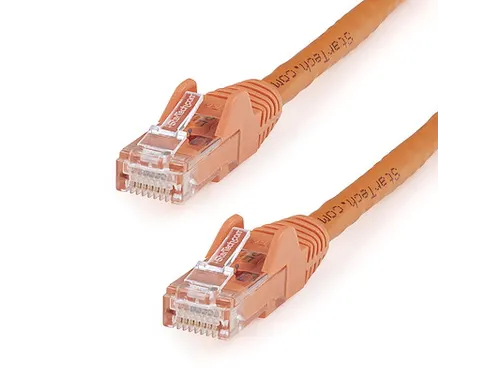 Cat6 patchkabel met snagless RJ45 connectors 5 meter oranje
