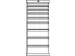 ladekast,HxBxD 1200x1023x600mm,9lade(n),RAL7035,front RAL3000