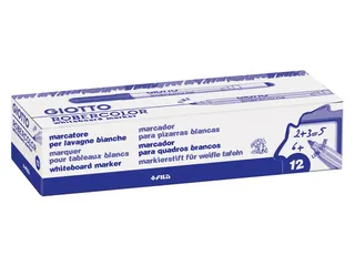 Robercolor whiteboardmarker fijn ronde punt blauw - 1