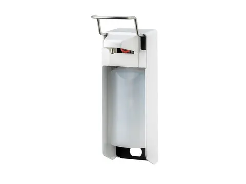 Zeep- & Desinfectiemiddeldispenser Wit 500 Ml Korte Beugel