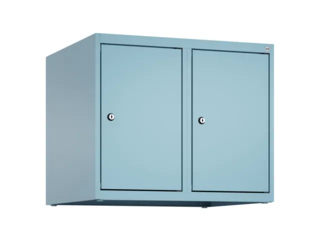 opzetkast,v. locker,2vak.,vak B 300mm,HxBxD 500x600x500mm,cilinderslot