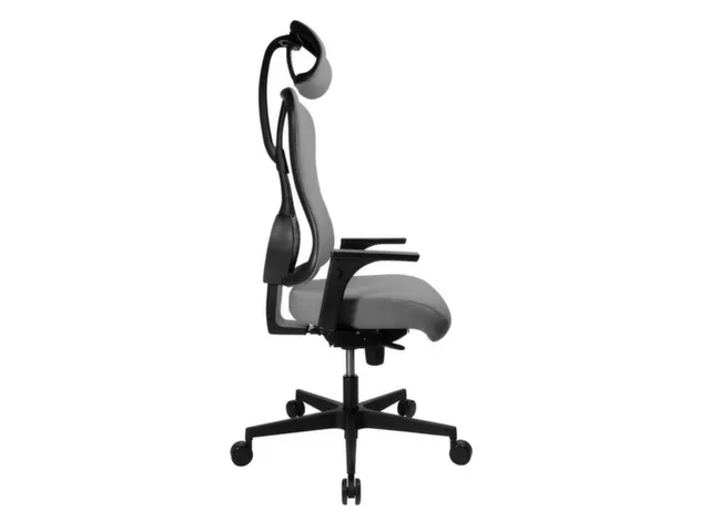chaise de bureau pivotante,Mécan. synchrone,a. accoudoirs,appui-tête