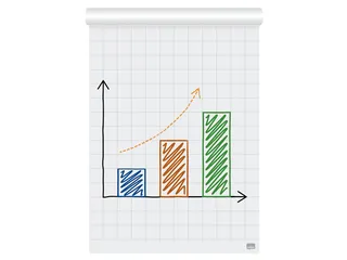 Flipoverpapier Nobo premium 60x85cm dubbelzijdig rol 50 vel - 5