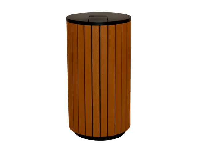 Buitenafvalbak Houtlook 90 Liter