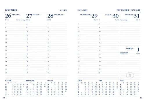 Agenda 2027 Ryam Weekplan limited edition 7dagen/2pagina's assorti