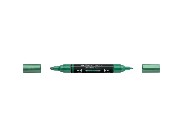 Acrylmarker Faber-Castell Multimark 295 green metallic