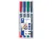 Lumocolor Duo 348, marqueur permanent, boîte de 4 pièces en couleurs