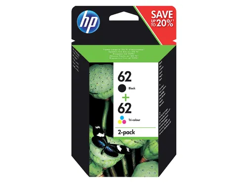 HP 62 Inktcartridge Combo Pack Zwart + Kleur Origineel N9j71ae