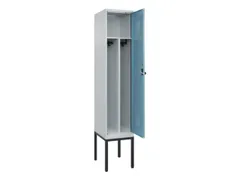 locker voor scheiding van kleding,HxBxD 2120x400x500mm,1vak