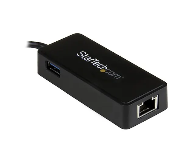 USB-C naar Gigabit netwerkadapter met extra USB-A poort