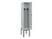 locker voor scheiding van kleding,HxBxD 2120x400x500mm,1vak