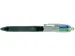 Stylo bille rétractable, 4 Colours Grip, pointe de 1 mm, avec zone