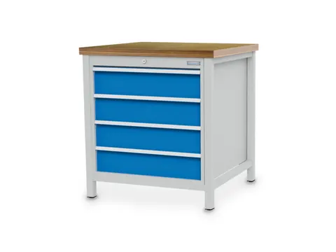 werkbank met opbergruimte,HxBxD 959x810x750mm,multiplexblad