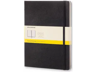 Notitieboek Moleskine XL 190x250mm ruit 5x5 hard cover zwart - 2