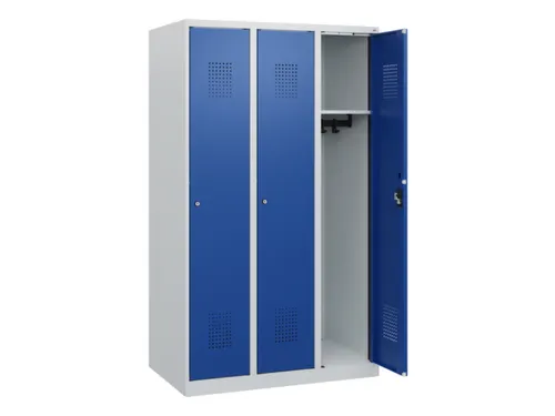 schoollocker,HxBxD 1530x900x500mm,3vak,vak B 300mm,cil.-slot