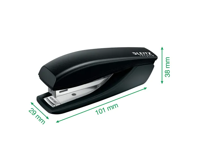 Agrafeuse Leitz NeXXt Recycle mini 10 feuilles noir