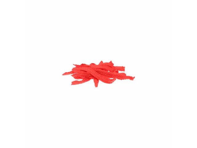 PP non woven haarnet Rood 49cm Clip Cap maat M 1000 Stuks