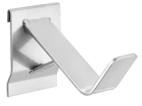 Doorndrager Gesleufde Platen Draagverm. 17kg D 140mm Aluminium-Kleurig