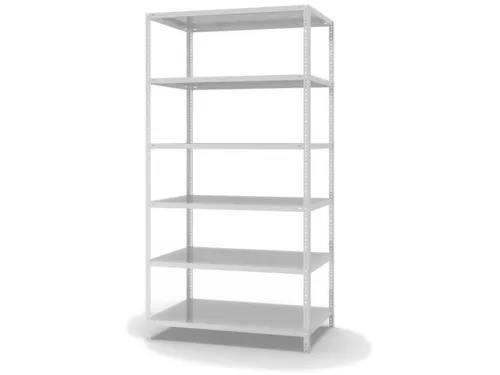 magazijnstelling,grondveld,HxBxD 2500x1300x800mm,vaklast 350kg