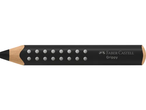 Kleurpotlood Faber-Castell Grippy XXL Jumbo Zwart