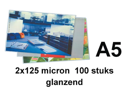 Lamineerhoes Gbc A5 125 micron glanzend