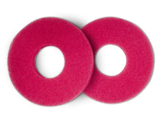 NuPad rood, per 10 stuks, 9 inch / 225 mm t.b.v. 244NX