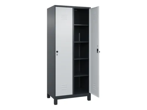 wasgoedverdeelkast,HxBxD 1950x800x500mm,vak B 400mm,draaigrendel