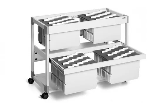 Archieftrolley System File 200 Multi Duo Grijs A4 folio foolscap