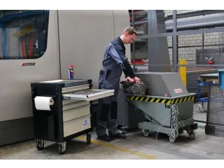 werkplaatswagen,HxBxD 955x850x535mm,lade binnen B x D 600x 450mm - 8