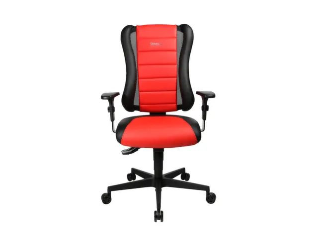 Topstar Bureaustoel Sitness Racer RS 3D-zitting, zwart/rood